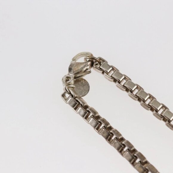 TIFFANY&Co. Venetian Bracelet Ag925 Silver Auth SW1663 - Picture 8 of 9